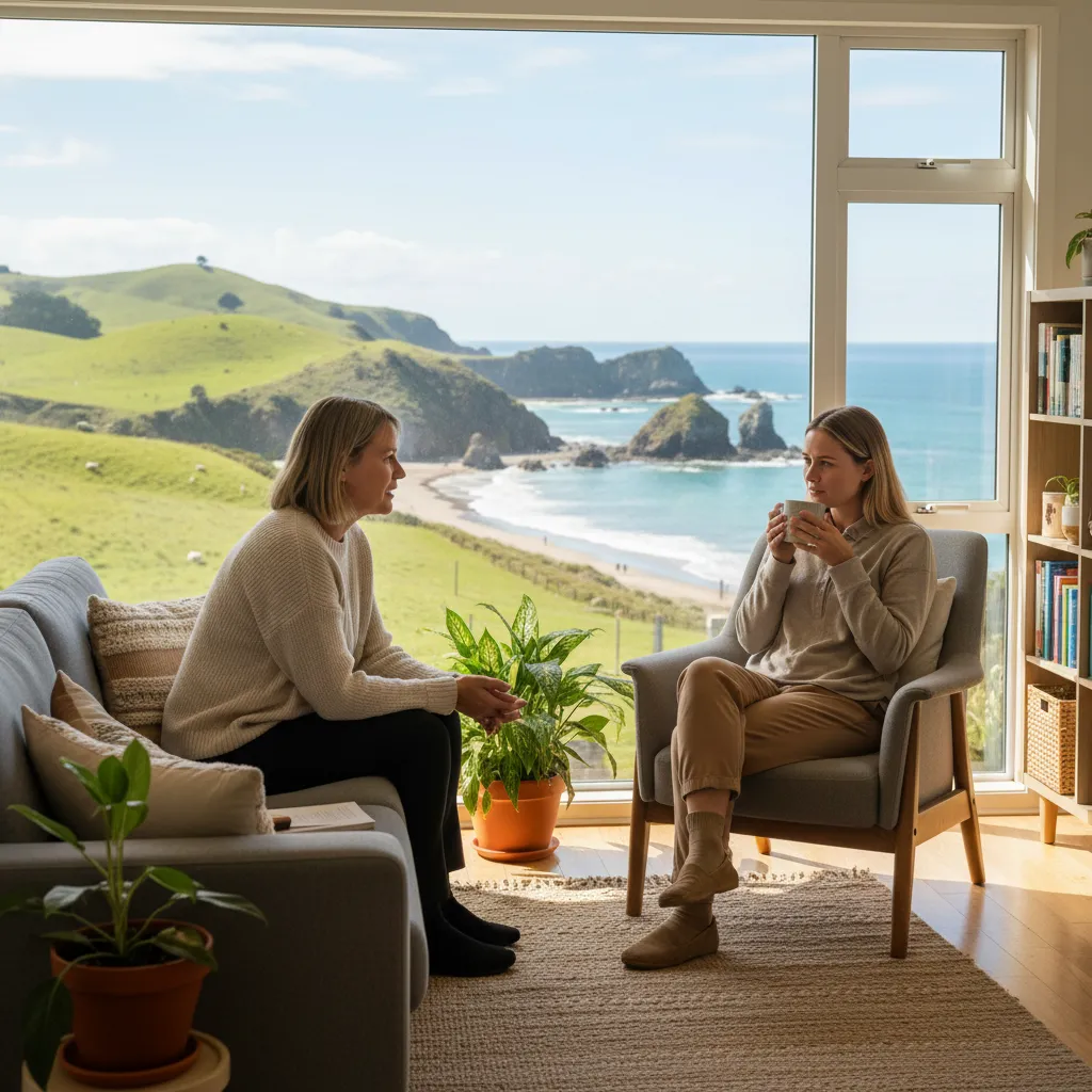 Eating disorder therapy and counseling session in New Zealand