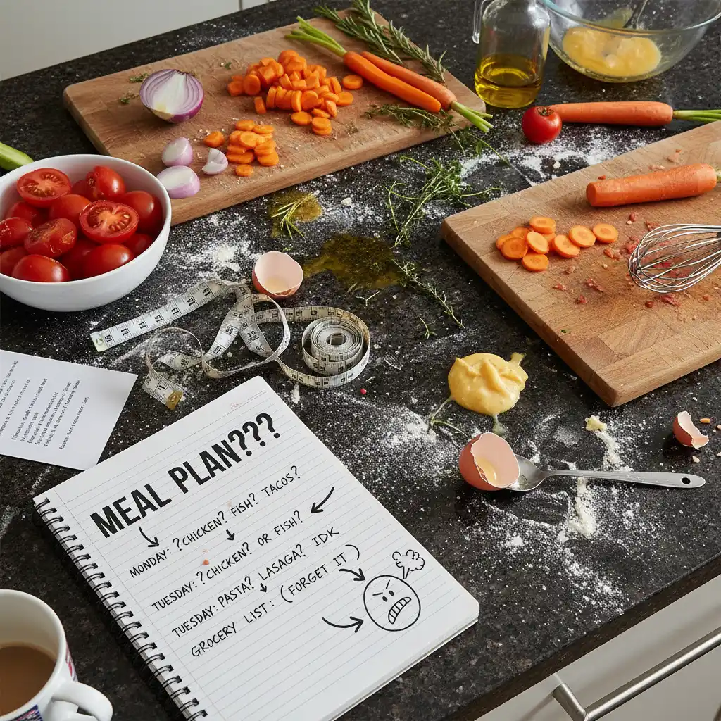 Executive dysfunction in meal preparation