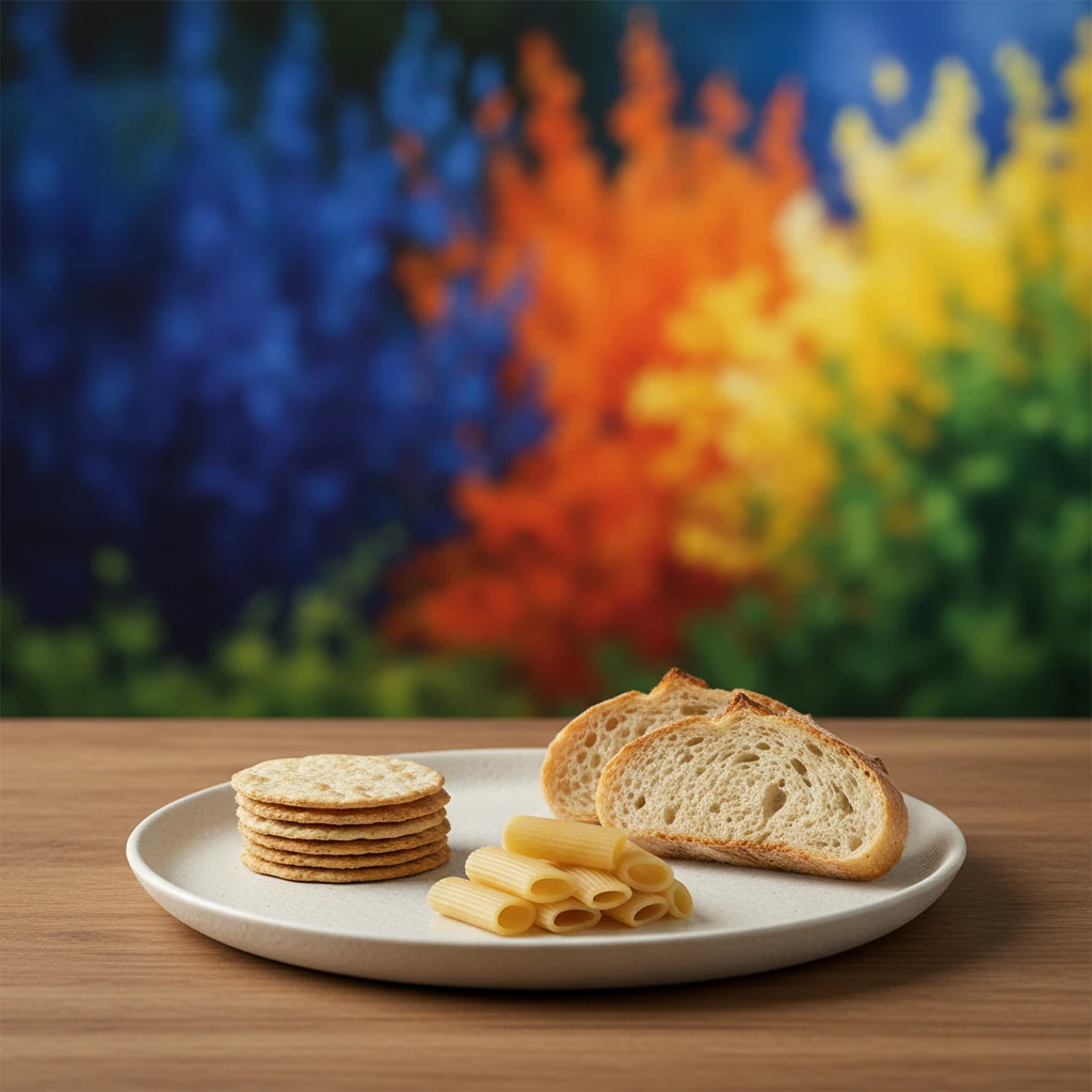 The Beige Diet phenomenon showing processed carbohydrates