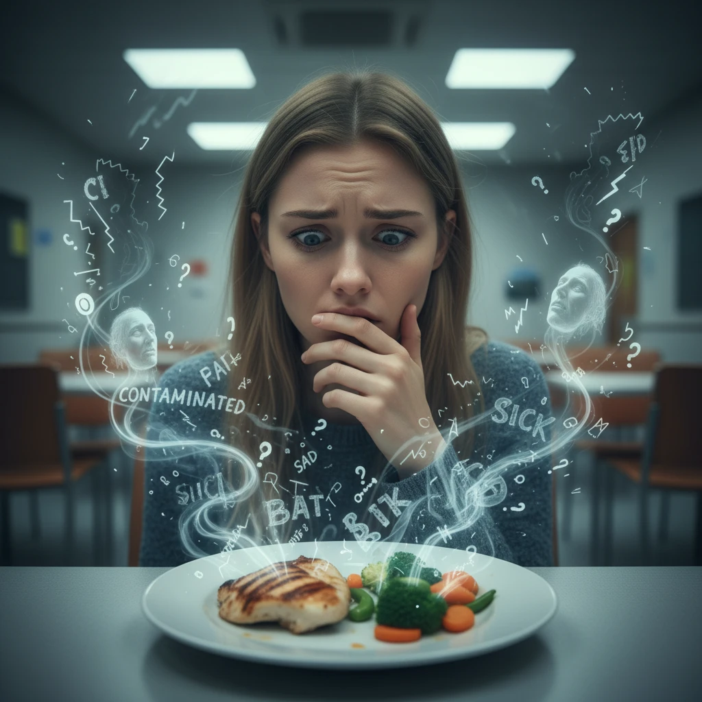 Visualizing the anxiety behind OCD and eating disorders relationship