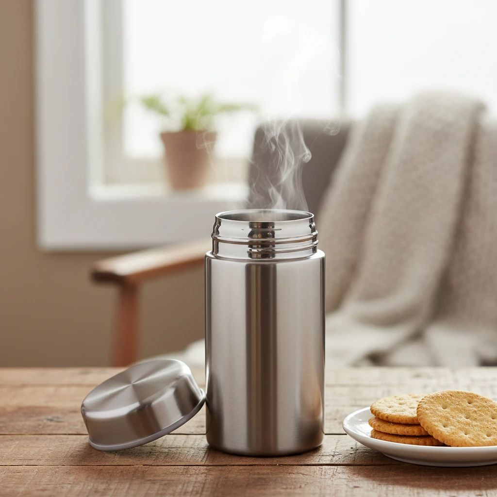 Thermos for keeping school lunch warm