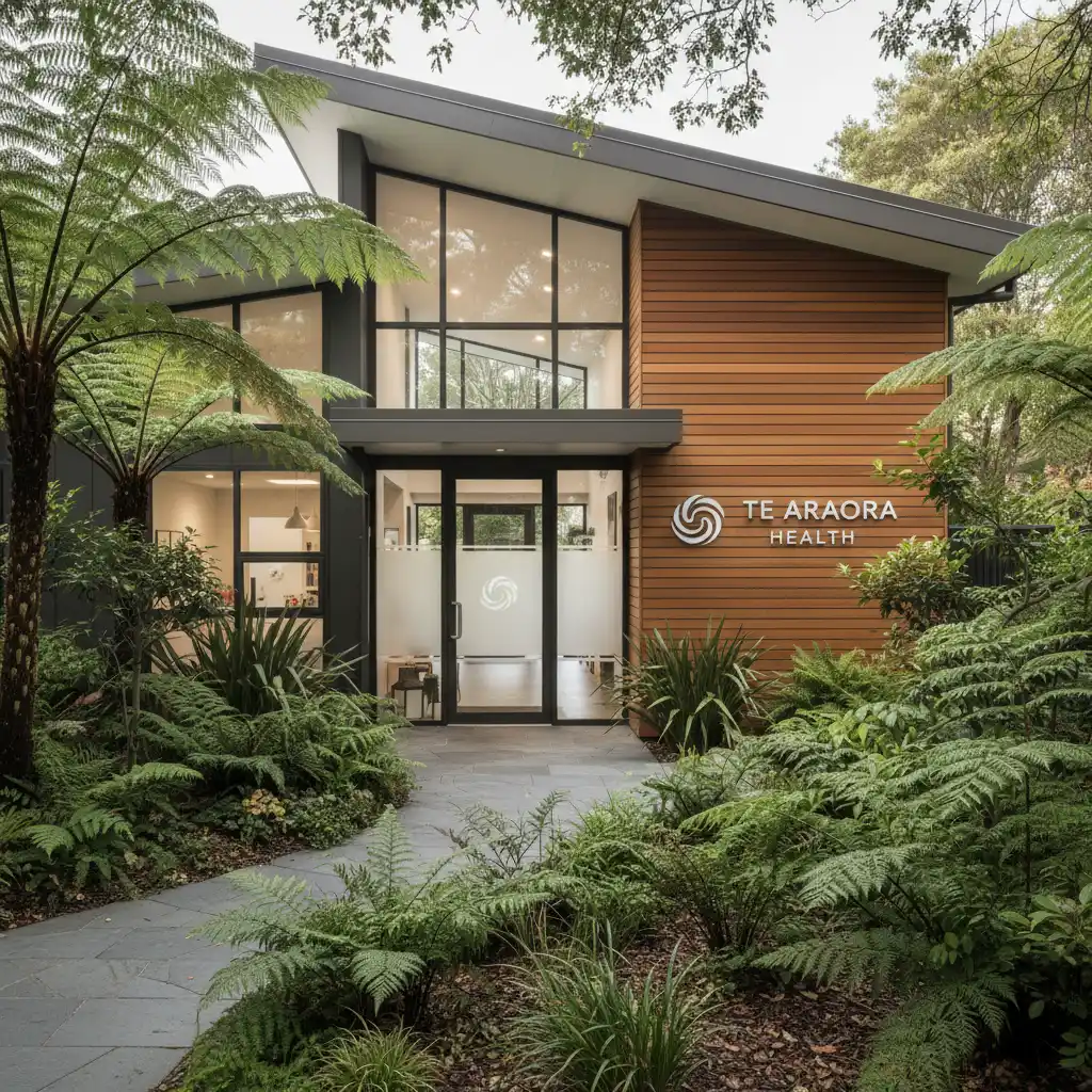 Exterior of a New Zealand residential treatment facility