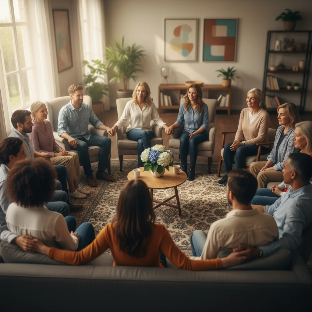 Eating disorder support and recovery group