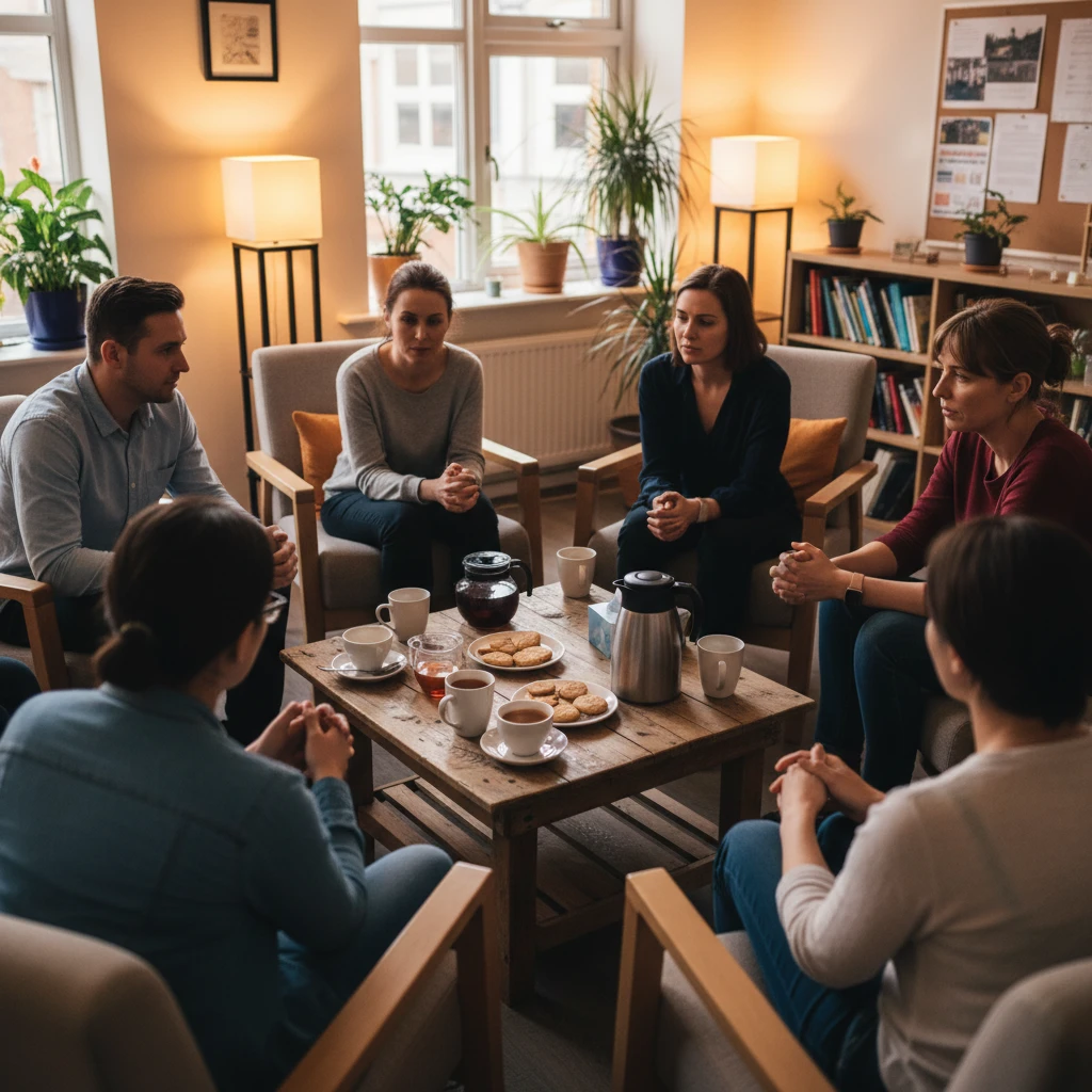 Eating disorder support group meeting in Wellington