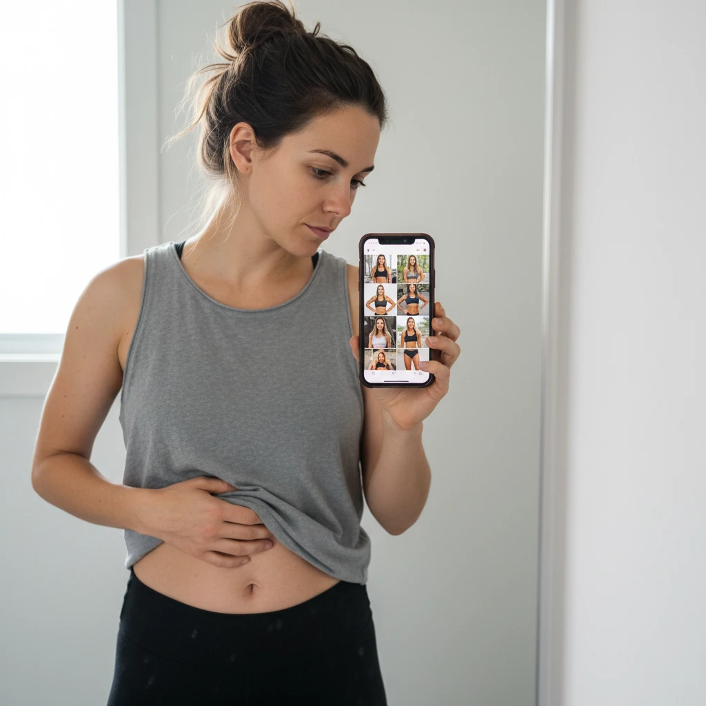 Social media pressure to bounce back after pregnancy