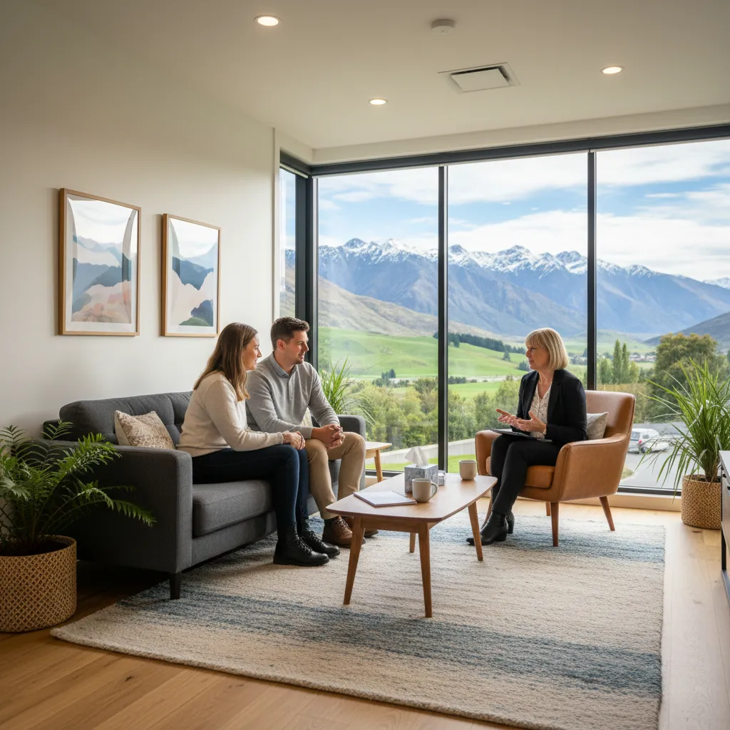 Couples counselling session for eating disorder support